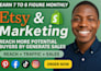 boost shopify sales etsy promotion etsy ads shopify marketing etsy SEO